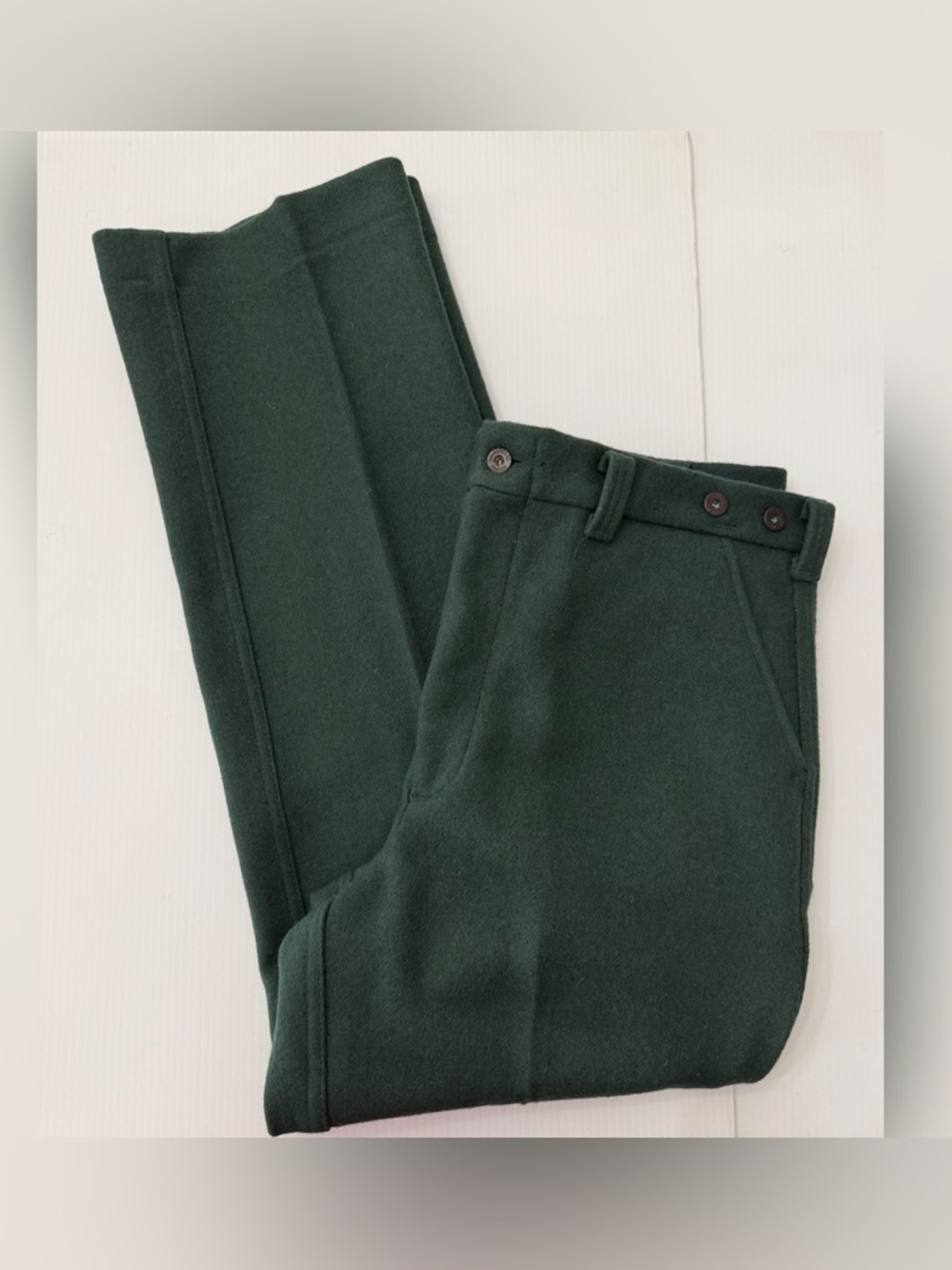 Filson Mackinaw Field Pants Wool Forest Service Green - 38